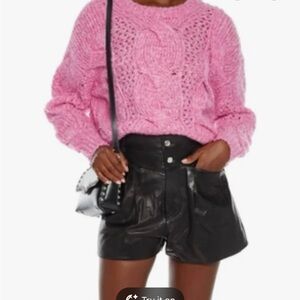 IRO Pink Oversized Chunky Sweater - NWT